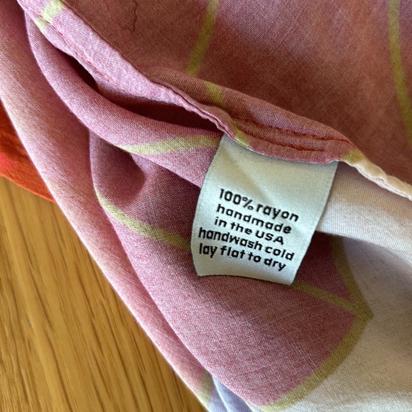 Novella Royale - The Georgia Robe in Red Butterfly Size Small - Picture 13 of 16